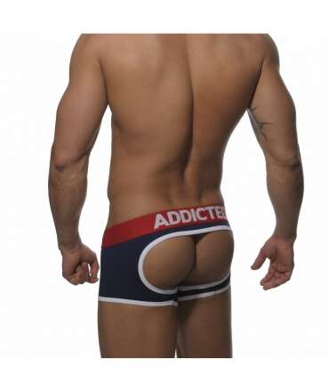 Boxer Jock Addicted Navy Blue 500038