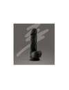 Dildo com Testículos Premium Preto de Silicone Tessudo Crushious 22 cms,2264347