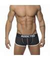 Boxers Addicted Bottomless Mesh Boxer-Black 500034