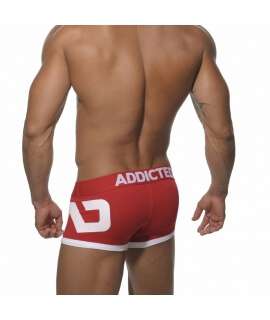 Boxers Addicted AD Logo Push Up Vermelho,500030