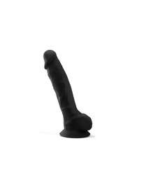 Dildo com Testículos Premium Preto de Silicone Tessudo Crushious 17 cms,2264342