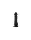 Dildo com Testículos Premium Preto de Silicone Tessudo Crushious 17 cms,2264342