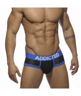 Cuecas Addicted Racing Stripe com Push-up Preto,500015