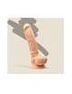 Dildo with Testicles and a Premium Beje Silicone Tessudo Crushious 23 cms 2264340