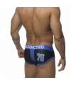 Briefs Addicted Racing Stripe with Push-up Black 500015