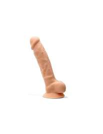 Dildo with Testicles and a Premium Beje Silicone Tessudo Crushious 23 cms 2264340