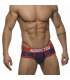 Briefs Addicted Racing Stripe with Push-up Navy Blue 500002