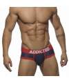 Briefs Addicted Racing Stripe with Push-up Navy Blue 500002