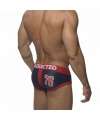 Briefs Addicted Racing Stripe with Push-up Navy Blue 500002