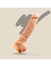 Dildo Premium Beje de Silicone Tessudo Crushious 17 cms,2264331