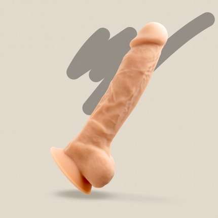 Dildo Premium Beje de Silicone Tessudo Crushious 17 cms,2264331