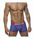 Boxers Addicted Racing Stripe com Push-up Azul,500006