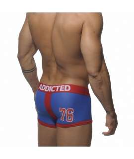 Boxers Addicted Racing Stripe with Push-up Blue 500006