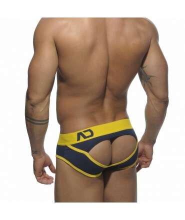 Underwear Addicted V Bottomless Navy Blue 500021