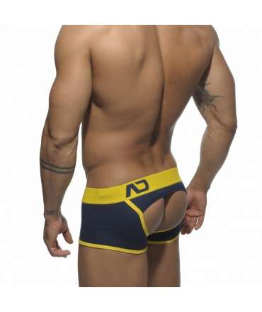 Boxers Addicted V Bottomless Azul Marinho,500022