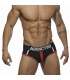 Briefs Addicted Contrast Racing Stripe Black 500010