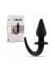 Plug Anal Sono Ponta em Bico 15 cms Preto,2434390