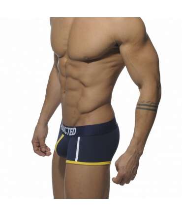 Mini-Boxers Addicted Contrast Racing Stripe Navy Blue 500020