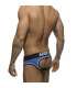 Briefs Addicted Double Piping Bottomless Blue 500029