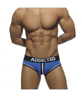 Cuecas Addicted Double Piping Bottomless Azul,500029