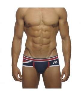 Briefs Addicted Pocket Mesh Navy Blue 500032