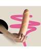 Dildo Premium Beje de Silicone Tessudo Crushious 23 cms,2264338