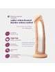 Dildo Premium Beje de Silicone Tessudo Crushious 23 cms,2264338