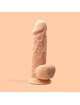 Dildo com Testículos Premium Beje de Silicone Tessudo Crushious 22 cms,2264339