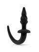 Plug Anal Sono Espiral Preto 15 cms,2434401