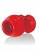 Anal Plug Hollow, Oxballs Pighole FF Fuckplug XXXL in Red,2444404