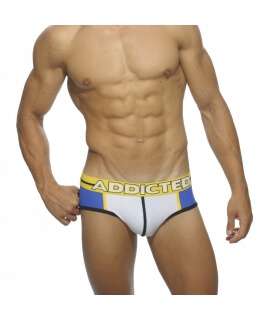 Briefs Addicted Blocking Color Blue 500008