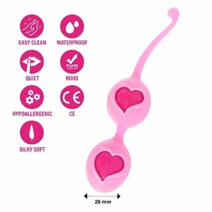 Balls, Kegel Pure Love-Silicone-Pink,3404432