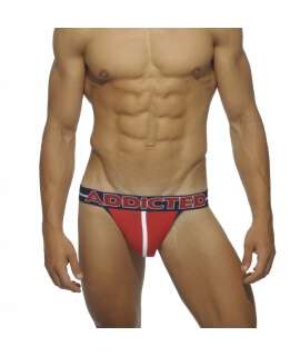 Jockstrap Addicted Blocking Color Red 500016