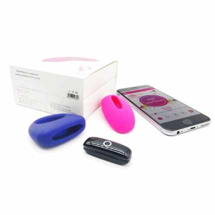 Kit Vibrador Candy e Cockring Dante com Comando