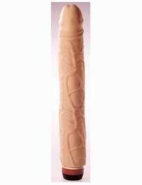 The vibrator is Realistic, Big Joe, a 28-inch,2184471