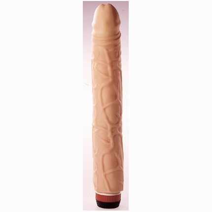 The vibrator is Realistic, Big Joe, a 28-inch,2184471