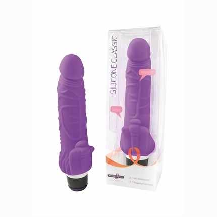 Vibrador Realístico Purple Vibe 18 cm,2184477