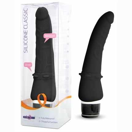 Vibrador Realístico Black Vibe 17.5 cm,2184478