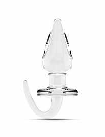 Plug Anal Sono Ponta em Bico 10 cms Transparente,2434496