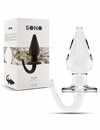 Plug Anal Sono Ponta em Bico 10 cms Transparente,2434496