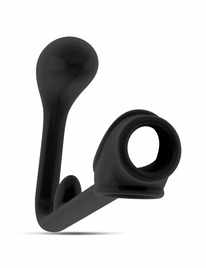 Cockring To Sleep With A Butt Plug In Black,1304500