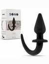 Butt Plug Sleep, the Tip on the Nozzle, 10 cm in Black,2434504