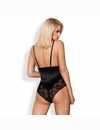 Body Teddy de Renda Preto,1624534