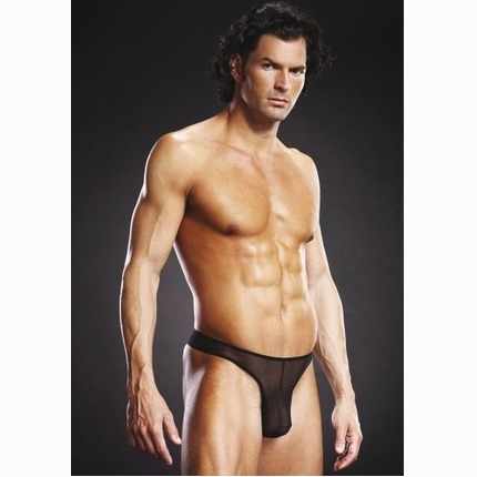 Thong, G-String, Transparent Black,1364537