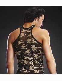 The Sleeve To The Armhole Racerback Camo,1294540