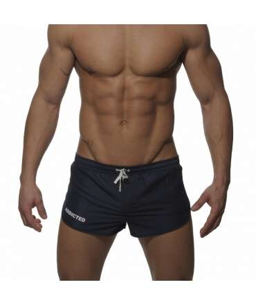 Calções Addicted Rocky Swimwear Boxer Azul Marinho,500059