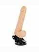 Vibrador Realístico Basecock Bege com Comando 18,5 cm,2184581