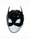 Black mask on with a Hole for the Eyes,1874601