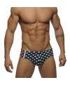 Sunga Addicted Star Printed Sport Stripe Azul Marinho,500042