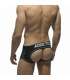 Boxers Addicted Double Piping Bottomless Black 500012